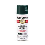 Rust-Oleum 7733830 Stops Rust Spray Paint, 12-Ounce, Gloss Dark Hunter