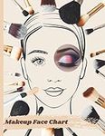 Makeup Face Charts: Blank Makeup Fa