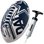 Franklin Sports NFL Dallas Cowboys Football - Youth Mini Football - 8.5" Football- SPACELACE Easy Grip Texture- Perfect for Kids !