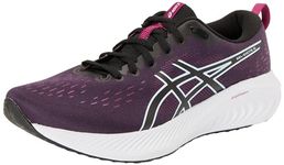 ASICS Women's Gel-Excite 10 Sneaker, Black/Light Blue, 3.5 UK