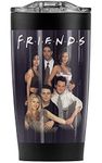 Logovision Friends Stand Together Stainless Steel Tumbler 20 oz Coffee Travel Mug/Cup, Vacuum Insulated & Double Wall with Leakproof Sliding Lid | Great for Hot Drinks and Cold Beverages