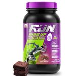 R.U.N-RISE UP NUTRITION Egg White Protein Powder for Athletes,Gym & Fitness Enthusiasts |27g Protein & 14g EAA|Lactose, Soy & Gluten Free Egg Albumen Protein Powder for Immunity, Choco Brownie -1kg