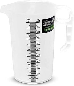 Bainbridge Fluid and Chemical Measuring Jug, 1 Litre Capacity