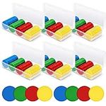 600 Pieces Plastic Poker Chips with