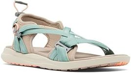 Columbia Women's Sandal, Fungi/Apricot Fizz, 10