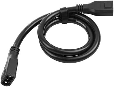 QemoraHome Extra Battery Connection Cable, Compatible with Delta Max, Delta 2, Delta 3 (Plus/1500) & Wave 2/3, 40-Inch Generator Power Cord, Not Compatible with Delta Pro/Pro 3/Ultra/Max Plus