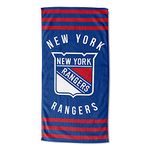 Northwest NHL New York Rangers Beach Towel, 30" x 60", Stripes