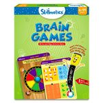 Skillmatics Educational Game - Brain Games, Reusable Activity Mats with Dry-Erase Marker, Gifts, Travel Toy for Kids Ages 6, 7, 8, 9 and Up