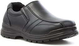 Trux Eric Boys Slip On Shoe in Blac