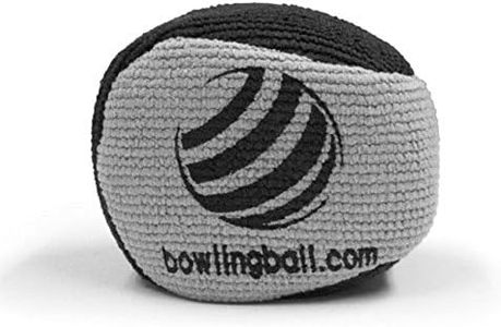 bowlingball.com Microfiber Ultra Dry Bowling Grip Ball (Black/Grey)