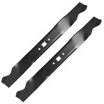 Cluparis 942-0741A 2 Pack Lawn Mower Mulching Blade 21 Inch Cutting Decks, Compatible with MTD/Cub Cadet/Troy-Bilt Replaces 742-04100, 742-0741, 742-0741A, 942-0741