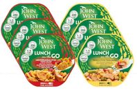 John West Lunch On The Go Tasty Ready to Eat Fish Tuna Salad - Pack of 6 x 220g