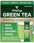 VitaCup Green Tea Instant Packets, 