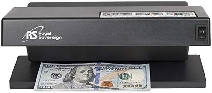 Royal Sovereign Countertop Ultraviolet Counterfeit Detector/ID Checker Machine (RCD-1000),Black