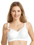 Anita Miss Cotton White Non-Padded Non-Wired Maternity Nursing Bra 40I (G UK)