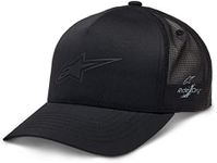 Alpinestars Men's Advantage Tech Trucker Hat Snap Back Black/Black