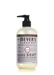 Mrs. Meyer's Clean Day Liquid Hand Soap, Lavender, Cruelty Free and Biodegradable Hand Wash Made with Essential Oils, 370 ml Soap Pump Bottle