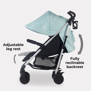 My Babiie Billie Faiers MB51 Stroller – Rose Blush Lightweight Buggy
