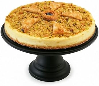 Andy Anand Sugar Free Baklava Cheesecake 9" - Turkish & California Fusion, Fresh Gourmet Dessert, No Preservatives, Vegetarian (2.8 lbs)