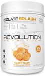 Revolution Nutrition, Isolate Splash, Clear Whey Protein Powder, Juice-Type Protein, Candy Flavour, Collagen, 24g Of Protein Per Scoop, Zero Sugar, 817g, 23 Servings (Candy Peach, 1.8 Pound)