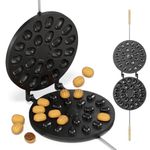 BIOL Heavy Oreshki Mold Oven Cookies Maker Oreshnitsa 23 Nuts Oreshki with Non-Stick Coating - Cookie Mold Oreshek Cake - Nut Cookie Shaped Molds - Metal Mold Form Nuts Sweet Russian Nuts