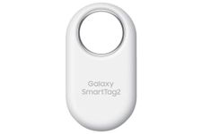 Samsung SmartTag2 (2023) Bluetooth + UWB, IP67 Water and Dust Resistant, Findable via App, 1.5 Year Battery Life - White