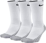 Maxcom Men's Calf Length Cotton Blend Socks (Pack of 3) (DF-2_White)