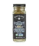 Watkins Gourmet Organic Spice Jar, Seafood & Poultry Seasoning, Non-GMO, Kosher, 94 g