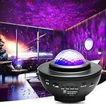 DayBix Star Projector Galaxy Night Light, Galaxy Projector for Bedroom with Bluetooth Speaker, Timer and Remote Control, LED Starry Nebula Ceiling Projector Lamp, Gift for Kids and Adults