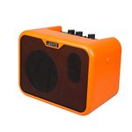 JOYO 10W Small Acoustic Guitar Amplifier Portable Mini Guitar Practice Amp Battery Powered Combo Guitar Amplifier Dual Channel for Acoustic Guitar & Ukulele (MA-10A)