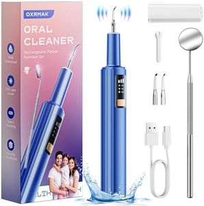 Plaque Remover for Teeth - Tartar Remover for Teeth Dental Calculus Remover Dental Teeth Cleaning Kit, Rechargeable Dental Teeth Cleaner Tools Kits