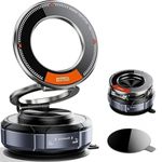 RIGGEAR Upgraded Suction Cup Premium Magnetic Phone Mount, 360° Adjustable Car Mobile Phone Stand for Magsafe iPhones and All Android Phones, Holder for Car, Gym, Mirror, Smooth Surface Table Top