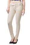 ADBUCKS Women's Slim Fit Jegging (Jegg_SPY_Beige_34_Beige_34)