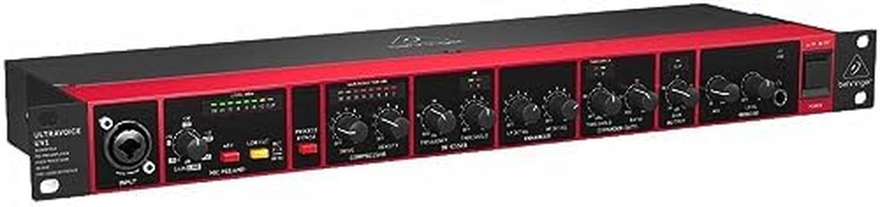 Behringer UV1 Audiophile Mic Preamplifier, Voice Processor and 192 kHz USB Audio Interface