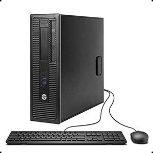 HP EliteDesk 800 G1 SFF Business haute performance ordinateur de bureau PC (Intel Core i5 4570 3,2 G, 16 Go de mémoire RAM DDR3, disque dur de 2 To, DVDROM, HDMI, Win 10 Pro) (certifié