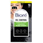 Biore Deep Cleansing Pore Charcoal Strips, 18 Count