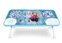 Itoys Disney Frozen Multipurpose Ludo Game Table for Kids/Toy Table/Foldable Study Table/Laptop Support Table/Multicolor Toys (Color May Vary from Illustration)