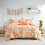 Intelligent Design Senna Comforter Set, Full/Queen, Orange