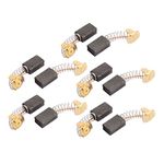 uxcell 5 Pairs 40 x 17 x 11 x 7mm Carbon Brushes Power Tool for Electric Hammer Drill Motor