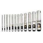 SE 791LP 12Pc Hollow Punch Set, Sizes 1/8-Inch, 5/32-Inch, 3/16-Inch, 7/32-Inch