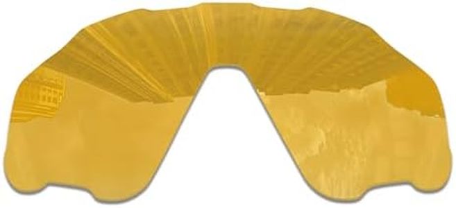 Polarized Replacement Lens fit Oakley Jaw-breaker OO9290/Jaw-breaker Asian Fit OO9270 Sunglass-Anti-Scratch|Impact-Resistant|Perfectly Fit(1.5MM-Yellow-No Polarized)