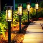 Mancra Solar Pathway Lights, 8 Pack