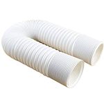 Portable Air Conditioner Intake/Exhaust Hose |6 Inch Diameter PVC Extend Vent Hose for Portable Air Conditioner Replacement Hose，Counterclockwise Installation Direction(Length 80 Inch）