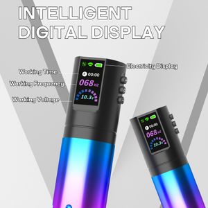 POSEIDON Wireless Tattoo Pen Kit – Professional Rotary Machine