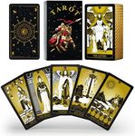 WJPC Knight Gold Tarot Cards with G