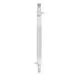 Labasics Borosilicate Glass Liebig Condenser with 24/40 Joint 500mm Jacket Length Lab Glass Condenser