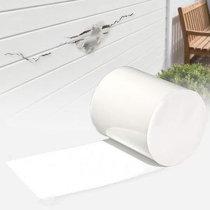 Xinhw Vinyl Siding Repair Kit, Crack Hole Repair Siding Bathtub Patch Kit White Outdoor Wall House Patch Self Adhesive Waterproof Tape Easy to Install