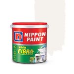 Nippon Paint 1L Atom Fibra 2 In 1 Interior and Exterior Emulsion Paint with Anti-Carbonation Technology Matt Finish Crack Bridging Wide Coverage Washable Paints (Snow Flakes)