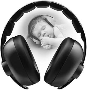 BBTKCARE Baby Ear Protection Noise Cancelling Headphones for Babies for 3 Months to 2 Years (Black)