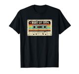 Best 1974 Vintage 50 Year Old Bday Men Women 50th Birthday T-Shirt